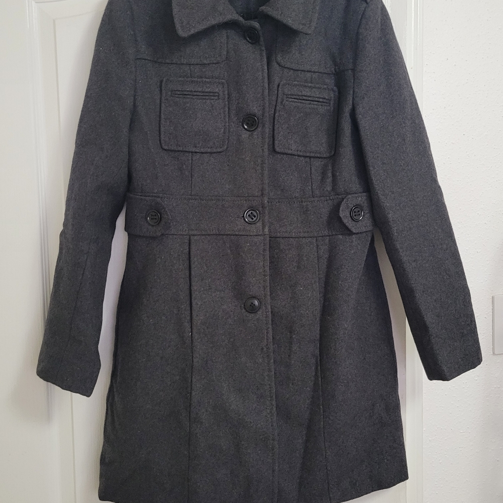 Kenneth Cole reaction wool blend coat